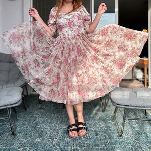 JessaKae Cottagecore one of a kind dress size SMALL